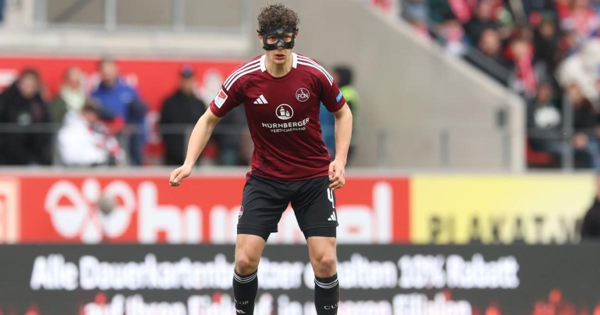 Gruber fue titular en triunfo de Núremberg