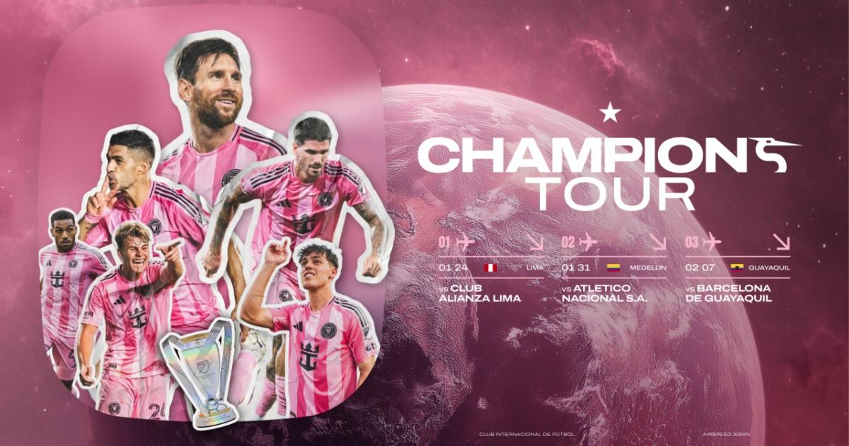 Inter Miami anunció oficialmente amistoso ante Alianza Lima