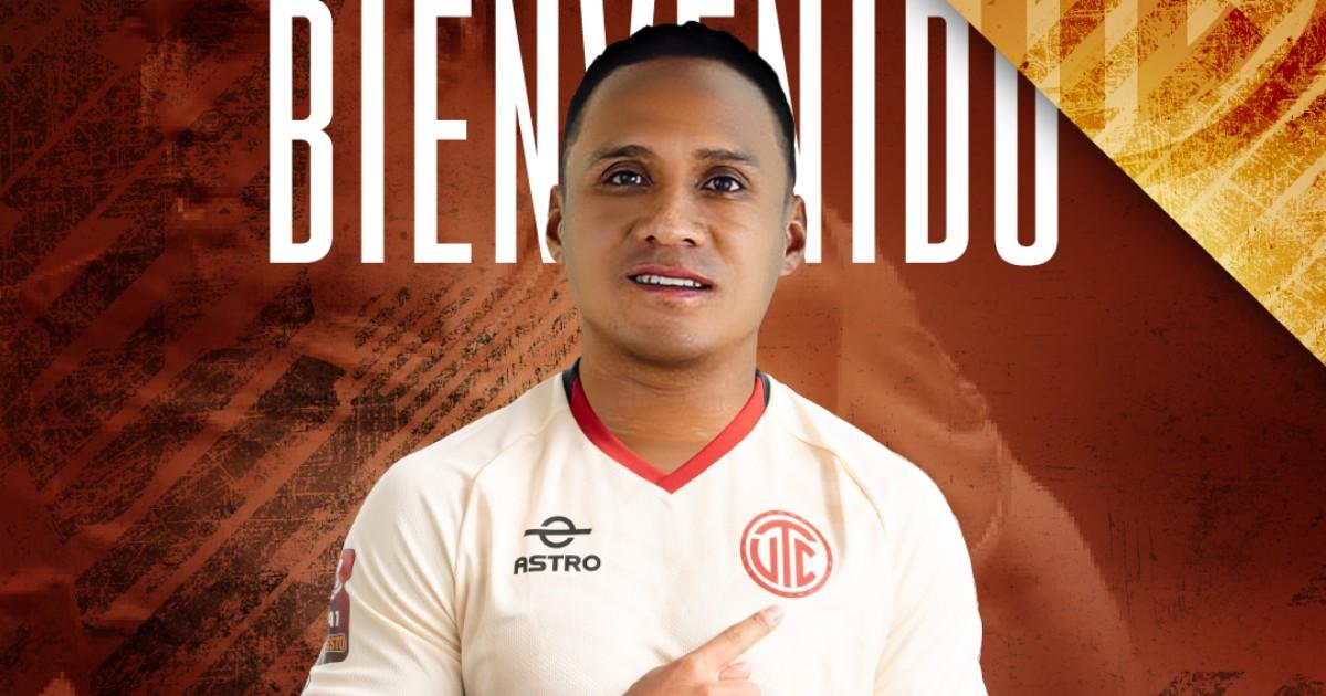 Marcos Lliuya se convirtió en nuevo jugador de UTC