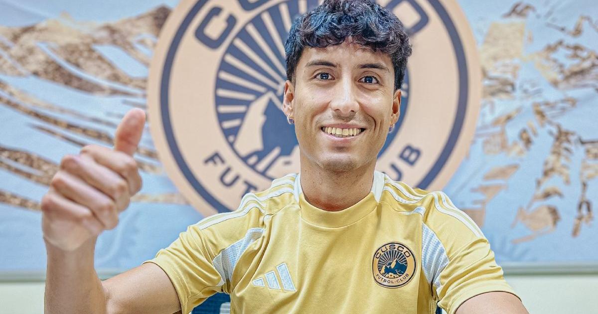 Manzaneda: "Será una linda etapa en Cusco FC, pretendo volver a la Selección"