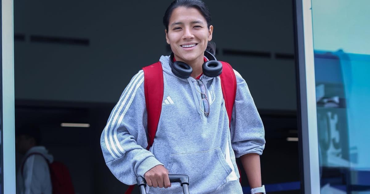 ¡Tien la ilusión intacta! Selección femenina viajó rumbo a Venezuela