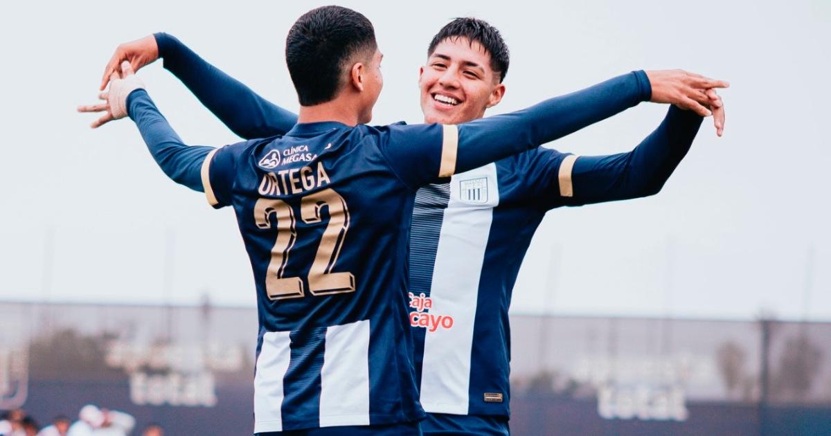 (FOTOS) Alianza Lima goleó 5-1 a Boys y es finalista del Torneo Juvenil Sub-18
