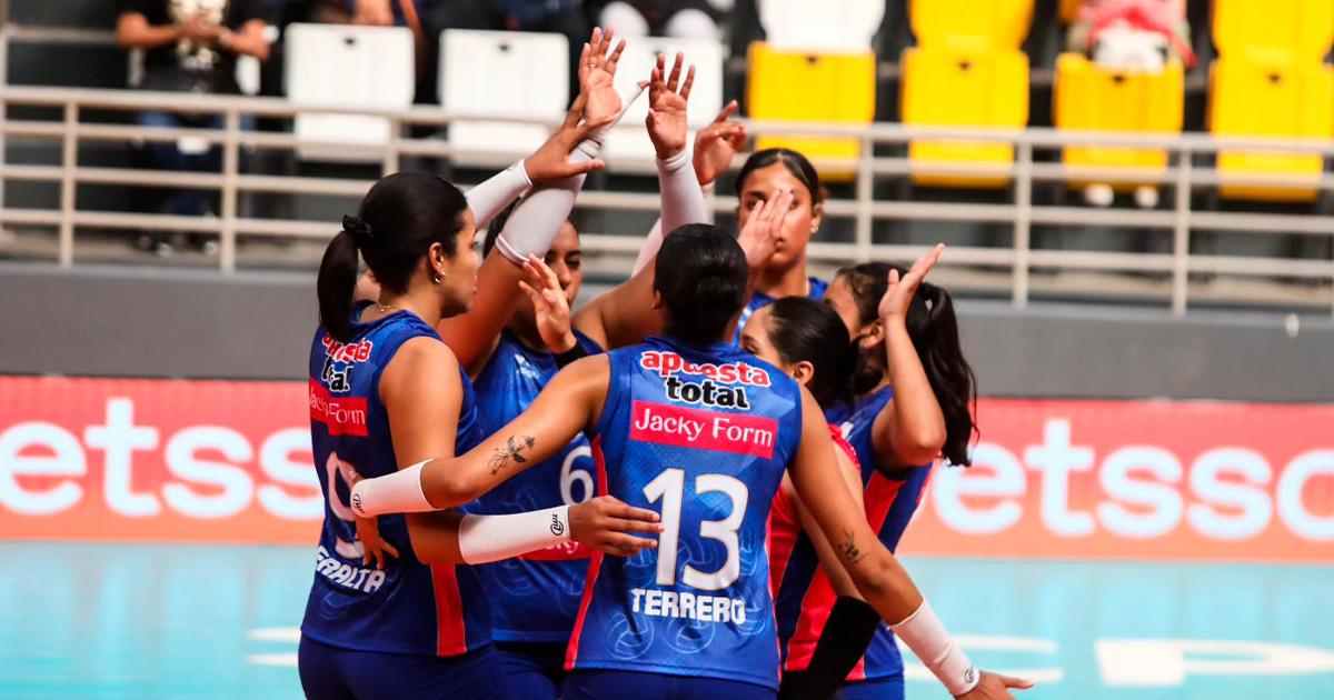 Géminis se impuso en sets corridos a Rebaza Acosta en la Liga Peruana de Vóley