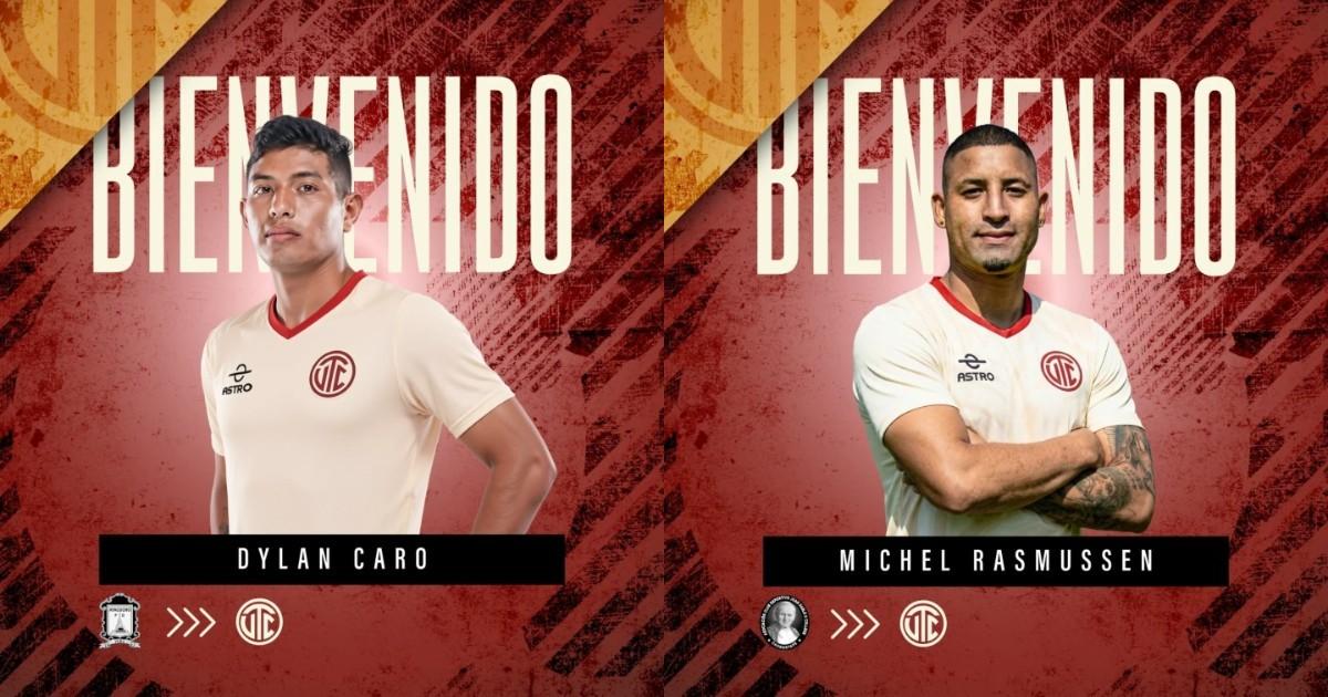 UTC anunció las contrataciones de Rasmussen y Caro