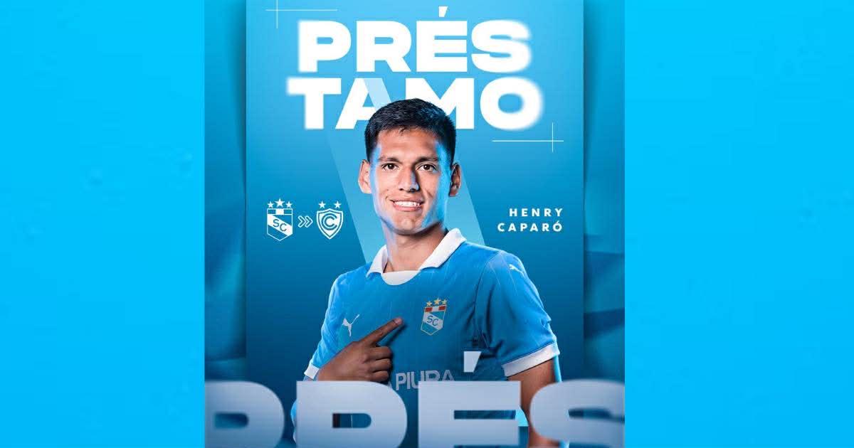 Cristal confirmó préstamo de Caparó a Cienciano