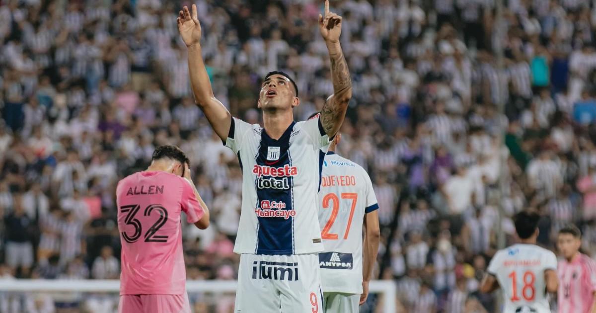 (VIDEO | FOTOS) Alianza Lima goleó por 3-0 a Inter Miami en la 'Noche Blanquiazul'