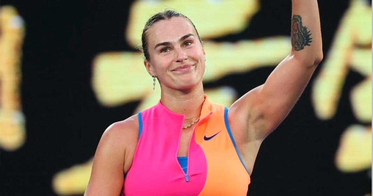 Aryna Sabalenka ganó sin problemas en su debut en el Australian Open
