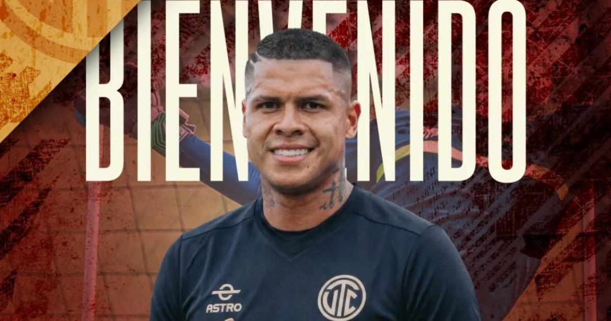 Ángelo Campos es nuevo arquero de UTC