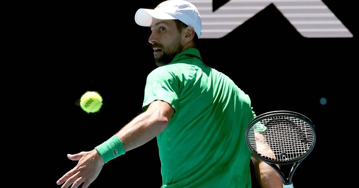 Djokovic ya está en tercera ronda del Abierto de Australia