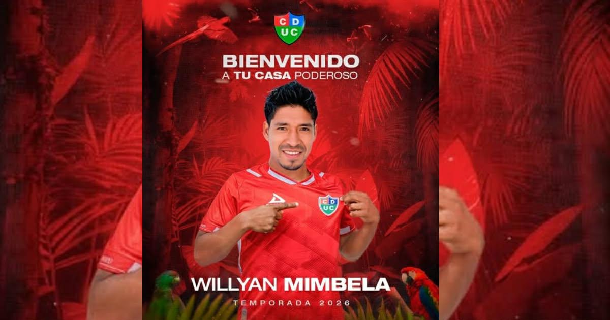 Unión Comercio refuerza su mediocampo con la vuelta de Willyan Mimbela