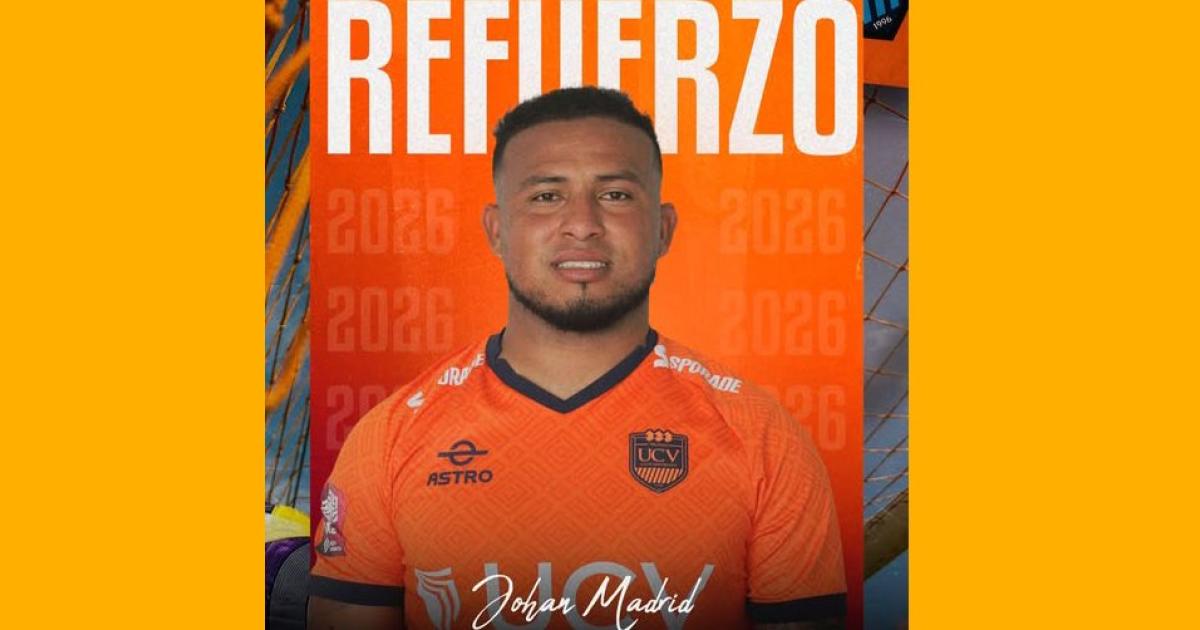 ¡Pega la vuelta! Johan Madrid jugará por la U. César Vallejo en la Liga 2