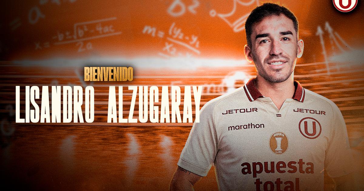 ¡Ya es oficial! Universitario anunció fichaje de Lisandro Alzugaray