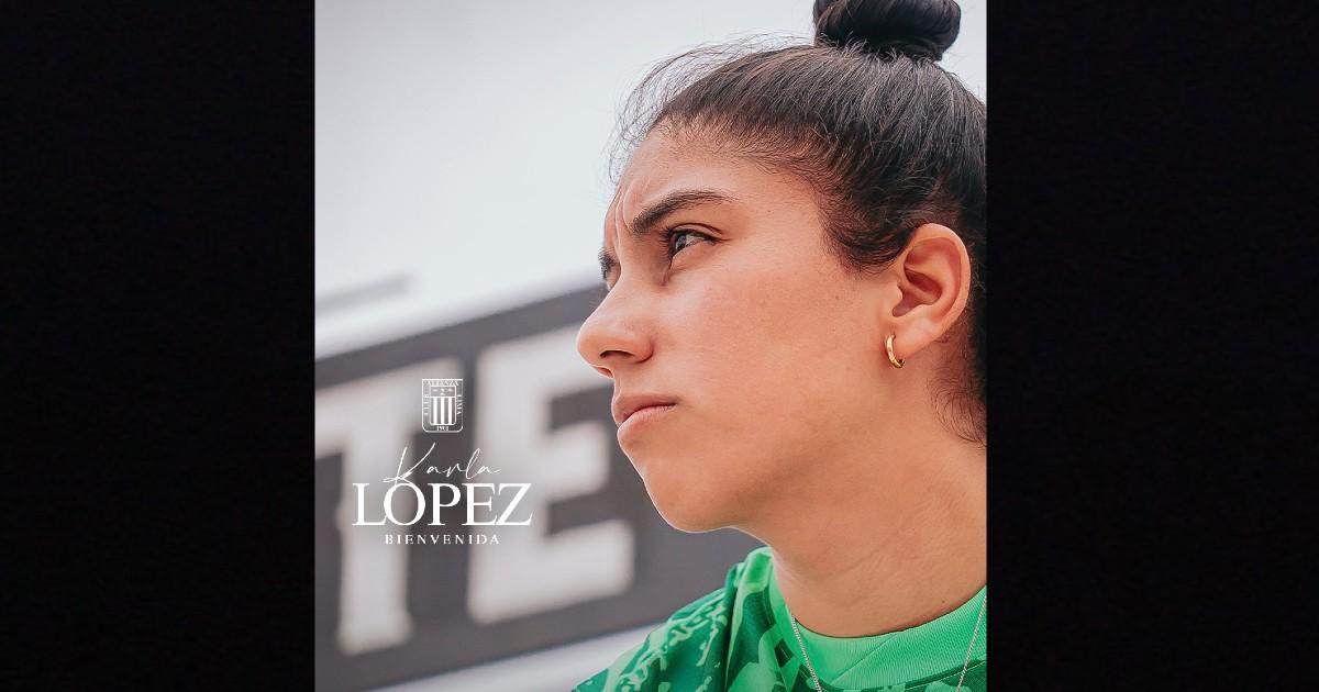 Karla López es nueva futbolista de Alianza Lima