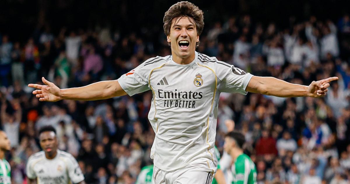 Real Madrid goleó por 5-1 al Betis en el Bernabéu