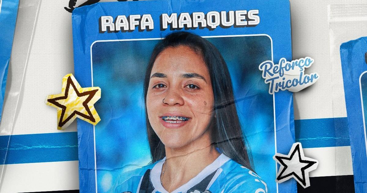 Brasileña Rafa Marques fichó por Gremio