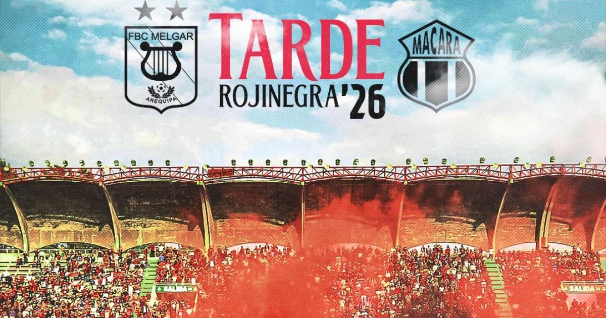 Melgar anunció la fecha de la 'Tarde Rojinegra'