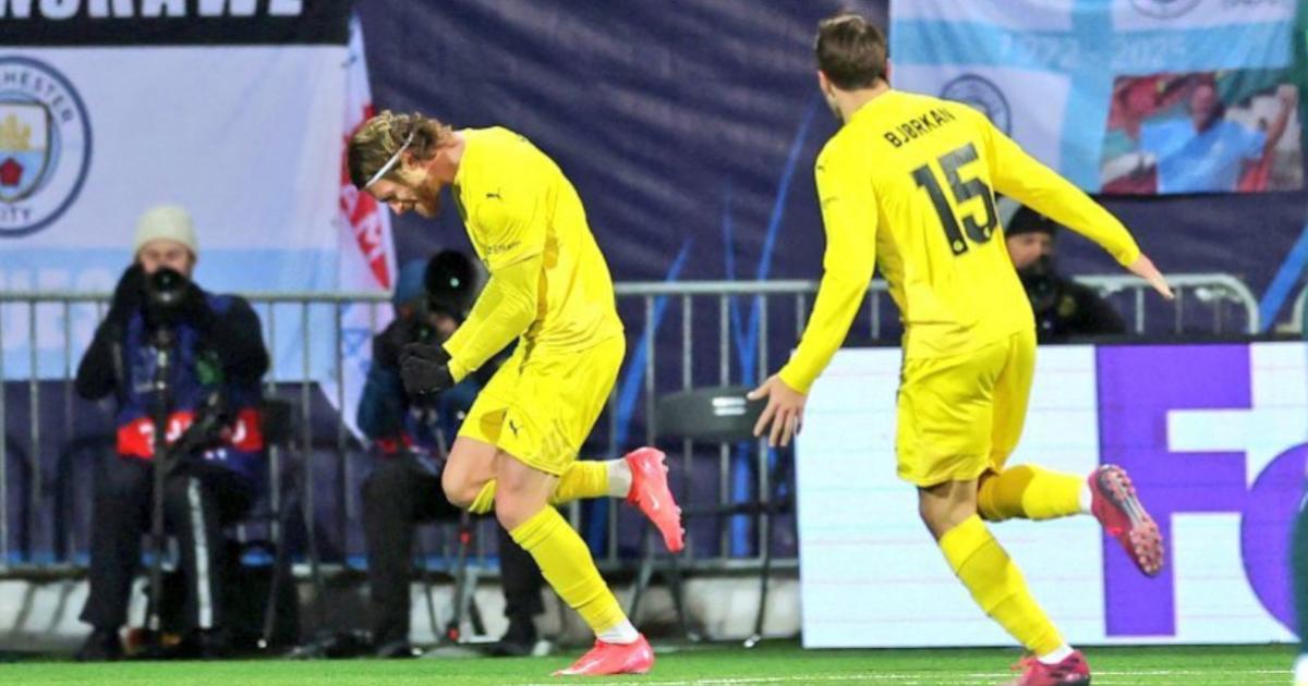Bodø/Glimt dio el golpe y venció 3-1 a Manchester City en la Champions League