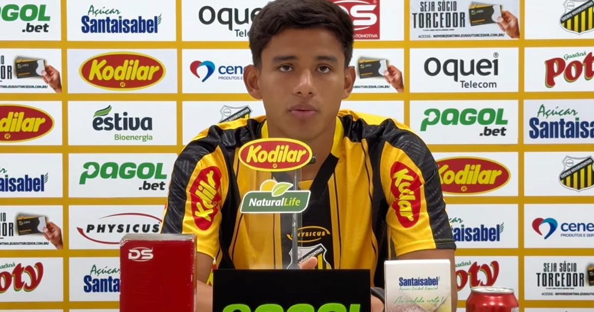 Lora: "Mi objetivo con Novorizontino es ascender al Brasileirao"