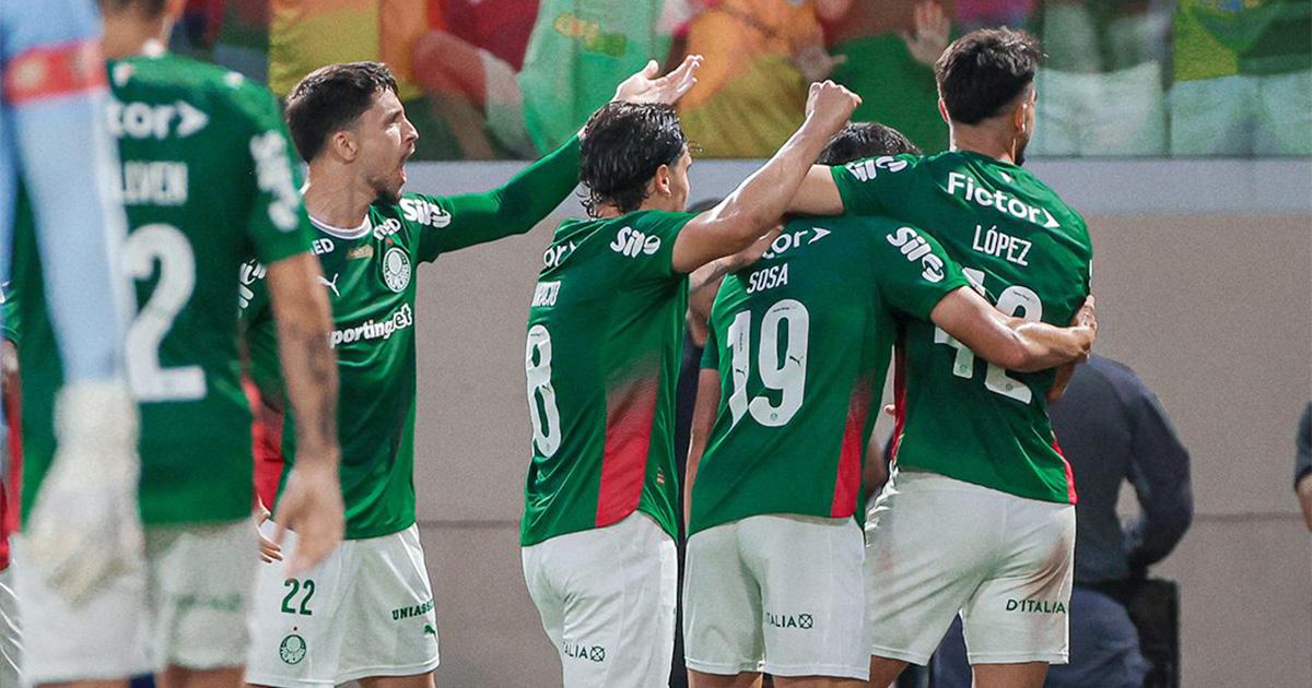 Palmeiras se impuso a Sao Paulo y sigue en la cima del Campeonato Paulista