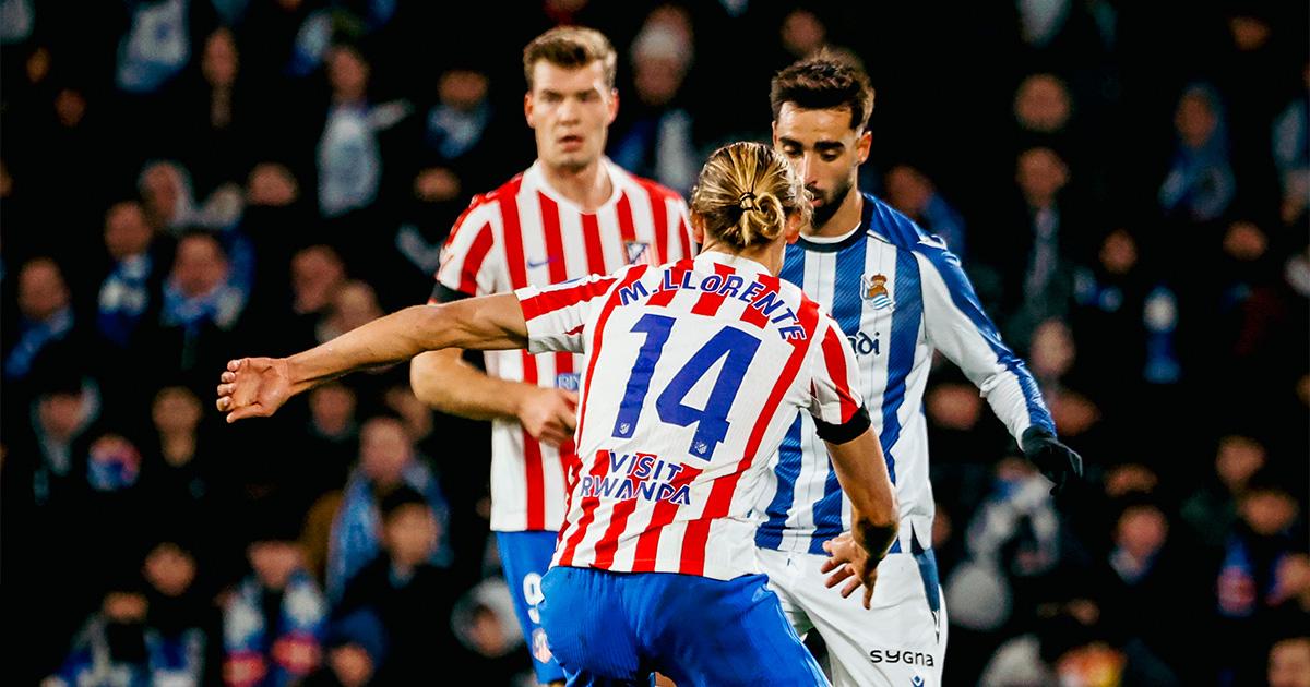 (VIDEO) Real Sociedad y Atlético Madrid igualaron 1-1 por La Liga
