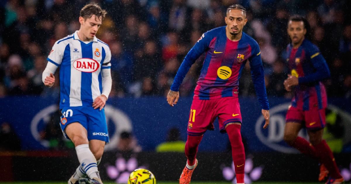¡Derbi catalán se pintó de azulgrana! Barcelona venció 2-0 al Espanyol