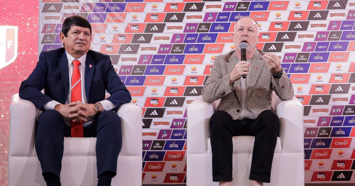 Lozano: “El pueblo peruano recibe a Mano Menezes con la firme esperanza de que vuelvan los triunfos”