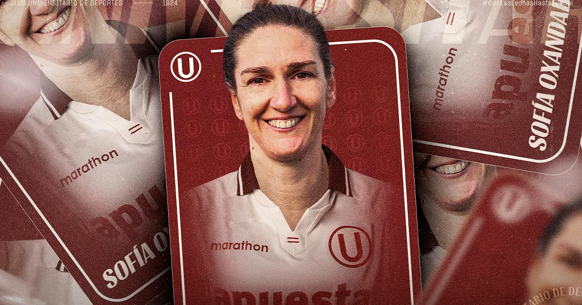 Sofía Oxandabarat es nueva jugadora de Universitario para la Liga Femenina