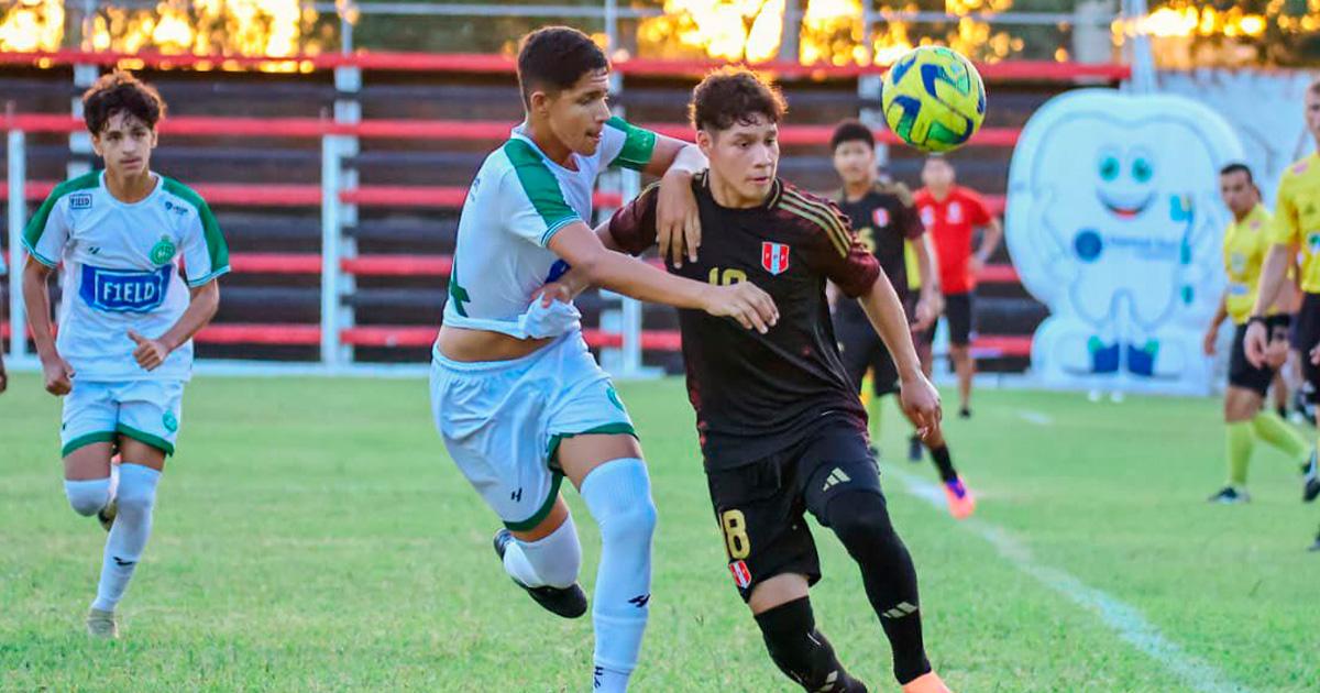 Selección peruana Sub 15 se quedó con el cuarto lugar de la Copa Efipan