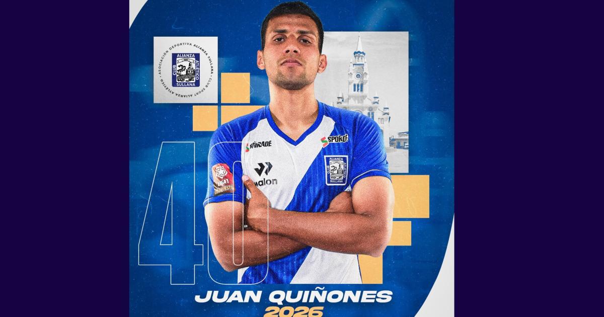 Se queda en Sullana: Juan Quiñones renovó contrato con Alianza Atlético