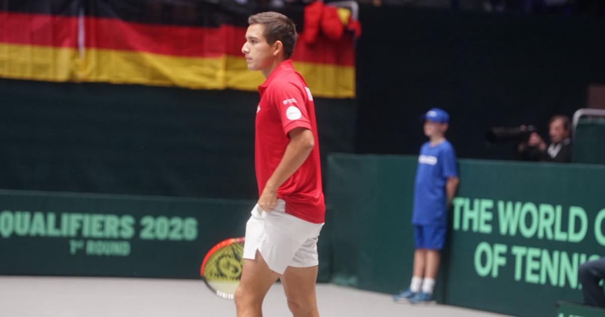 Alemania vence 1-0 a Perú en los Qualifiers de Copa Davis tras derrota de Bueno ante Hanfmann