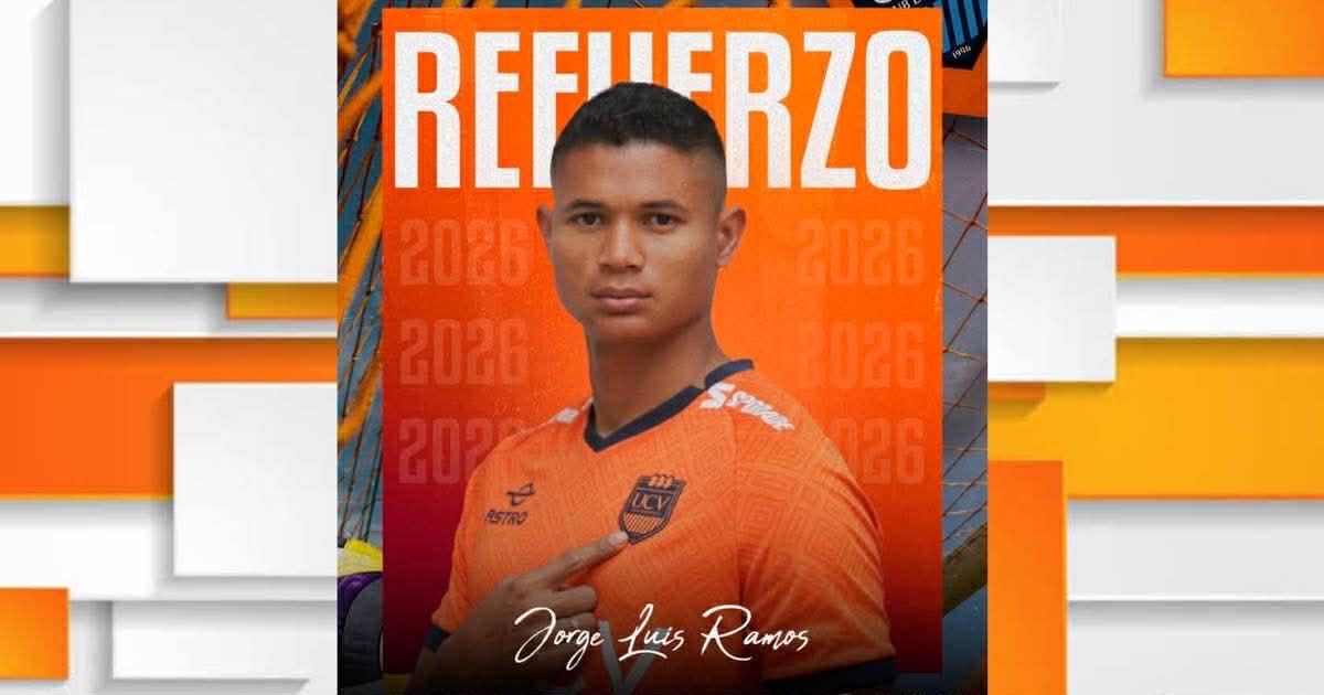 Colombiano Luis Ramos se une a la U. César Vallejo para reforzar su ataque en Liga 2