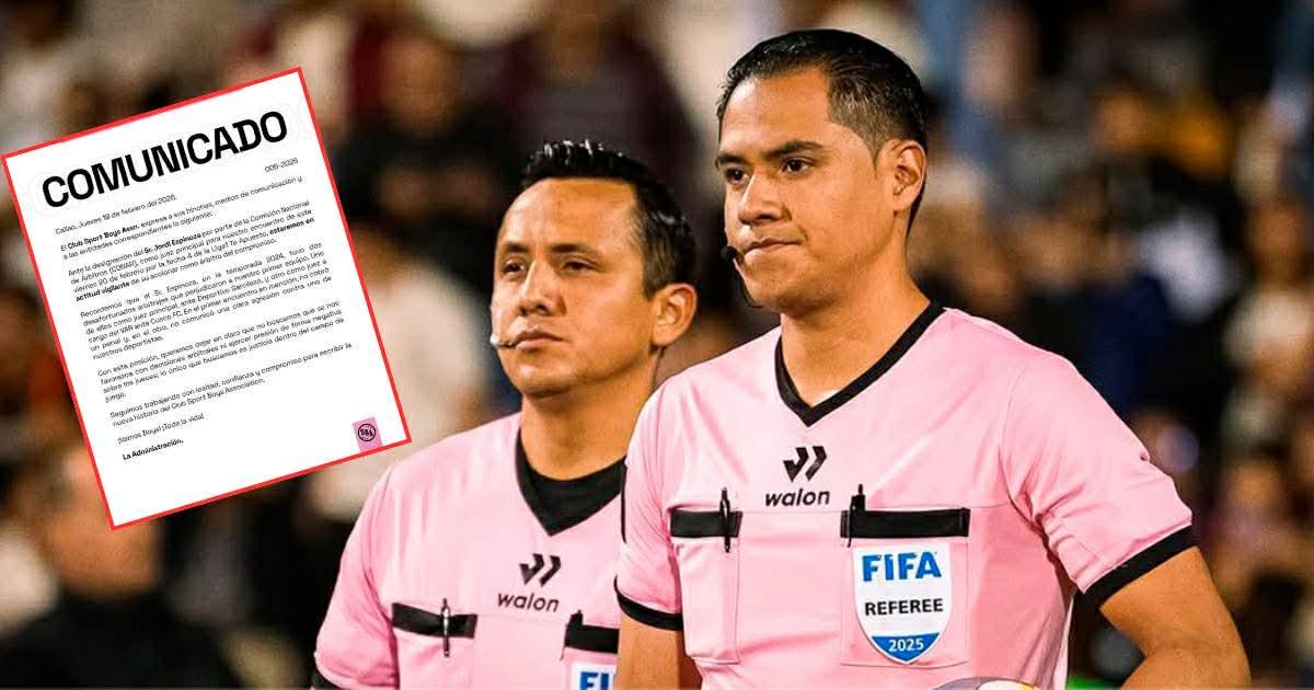Boys: "Estaremos en actitud vigilante del accionar de Jordi Espinoza"