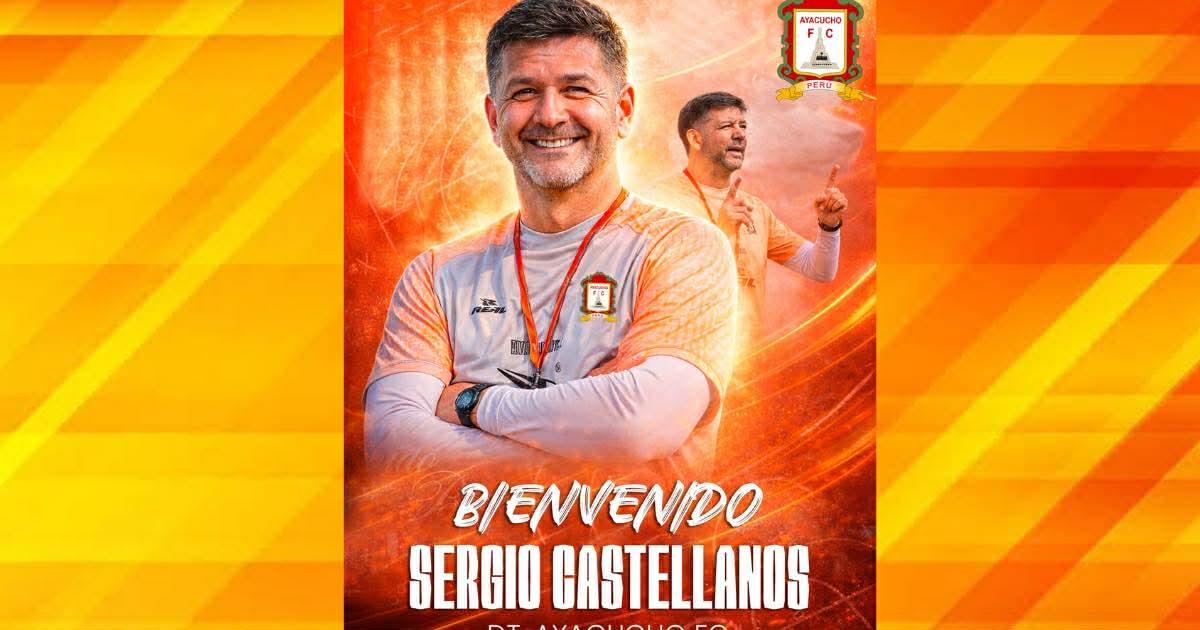 Ayacucho FC anunció a Sergio Castellanos como su DT