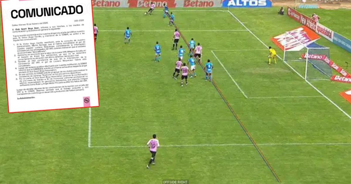 Sport Boys y CONAR sostuvieron reunión por el gol anulado a Nequecaur