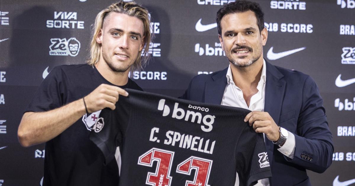 Claudio Spinelli fue presentado oficialmente como nuevo refuerzo del Vasco da Gama
