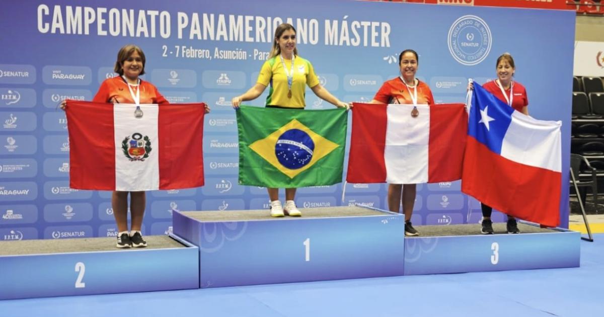 ¡Orgullo nacional! Perú logró 11 medallas en el Panamericano Máster de Asunción