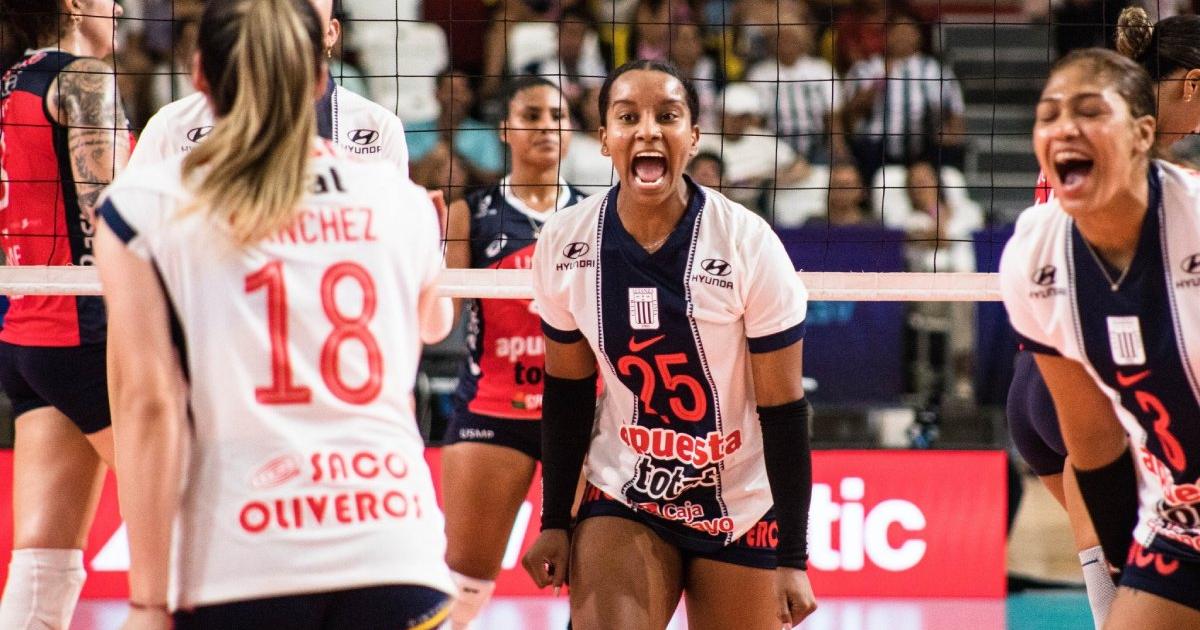 (FOTOS) Alianza venció a San Martín y avanzó a 'semis' del Sudamericano de Clubes de Vóley