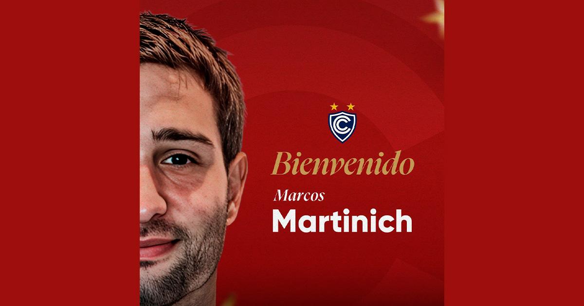 Último extranjero: Cienciano anunció fichaje de argentino Marcos Martinich