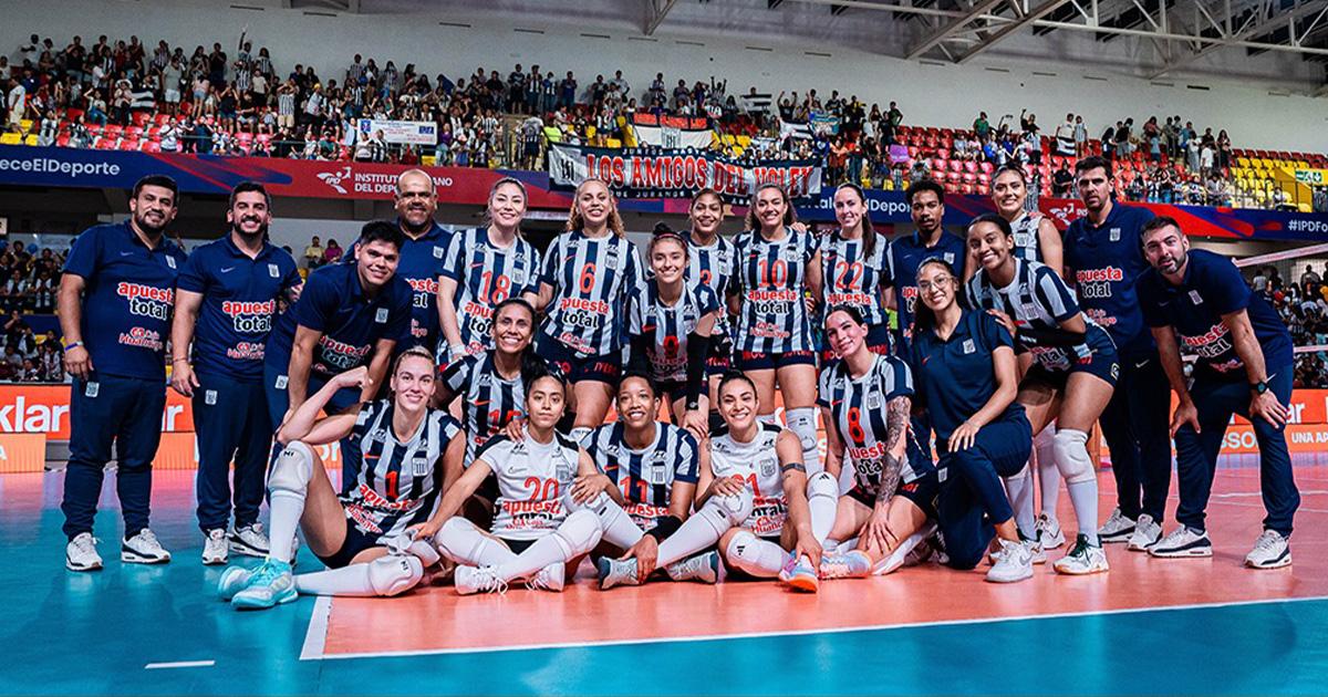 Alianza Lima se impuso por 3-1 a Regatas Lima por la Liga Peruana de Vóley