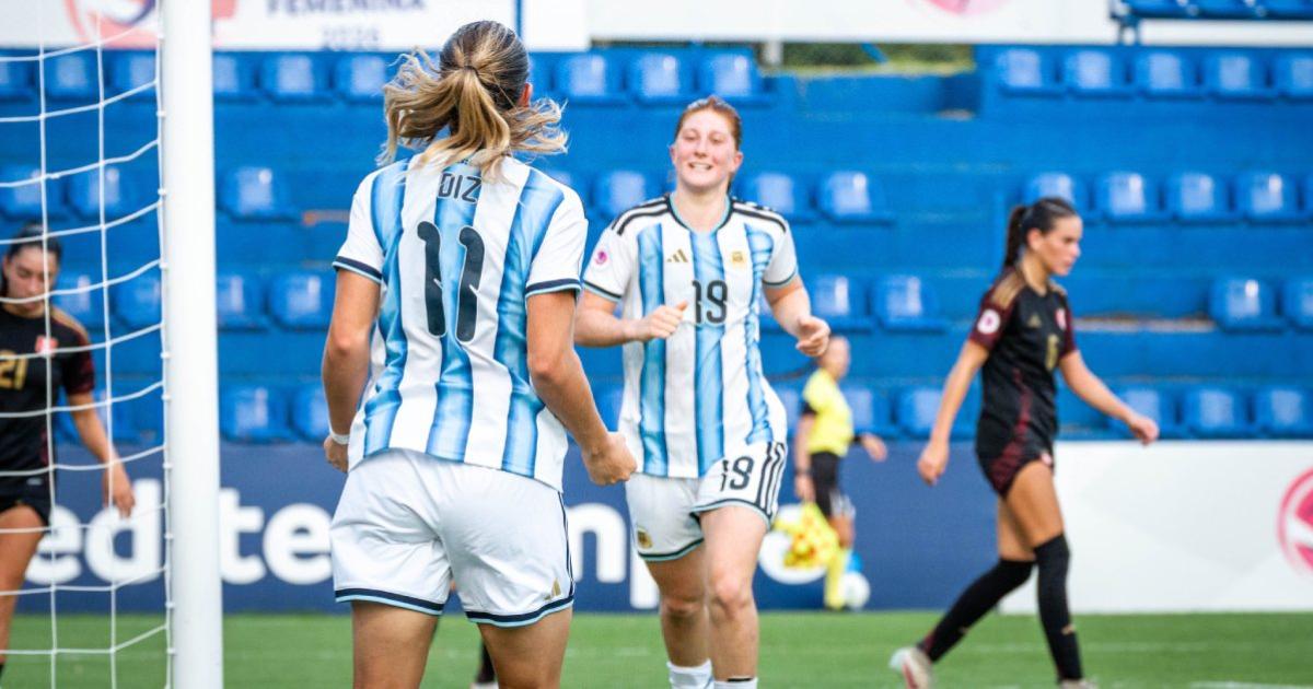 (FOTOS | VIDEO) Perú cayó goleado en el Sudamericano Sub 20 femenino