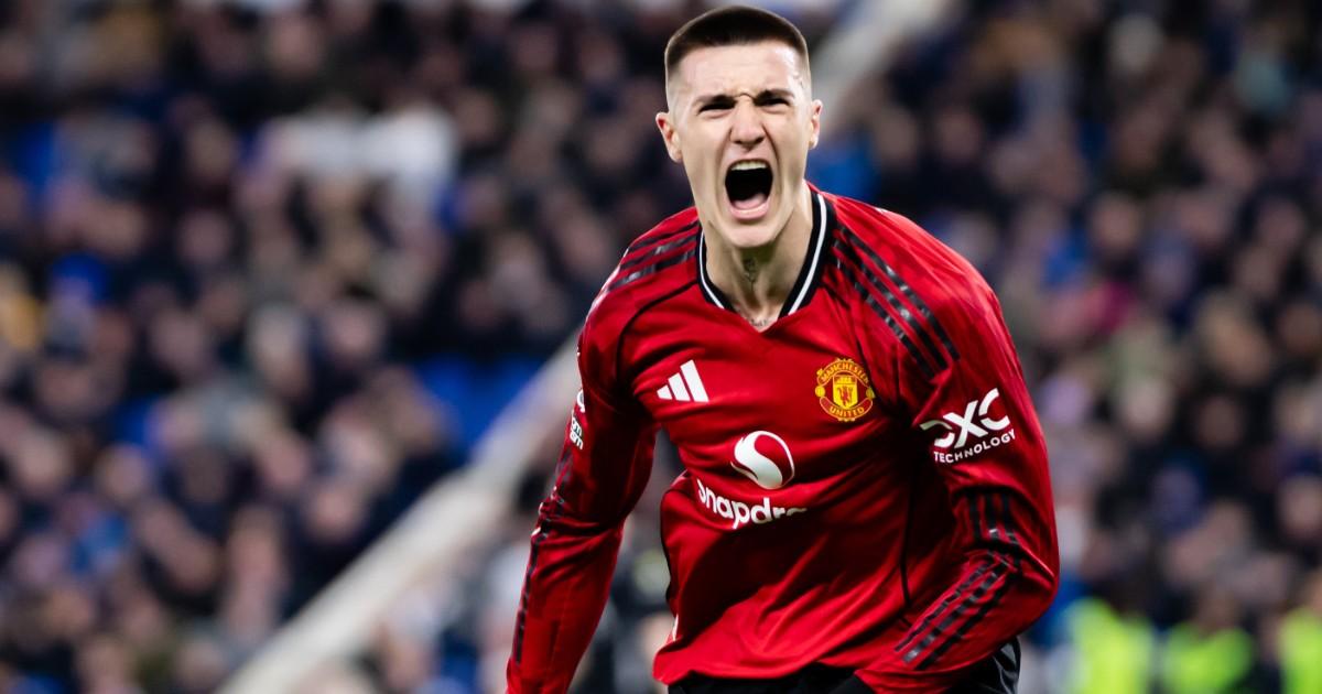 Manchester United venció por la mínima al Everton