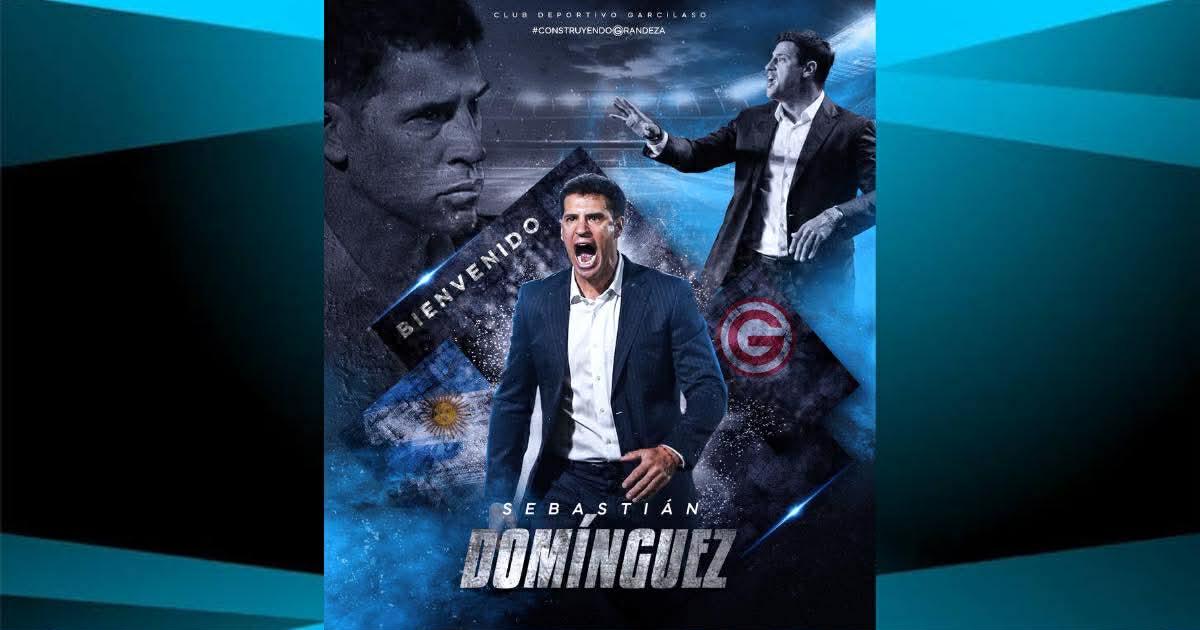Garcilaso anunció a Sebastián Domínguez como nuevo DT
