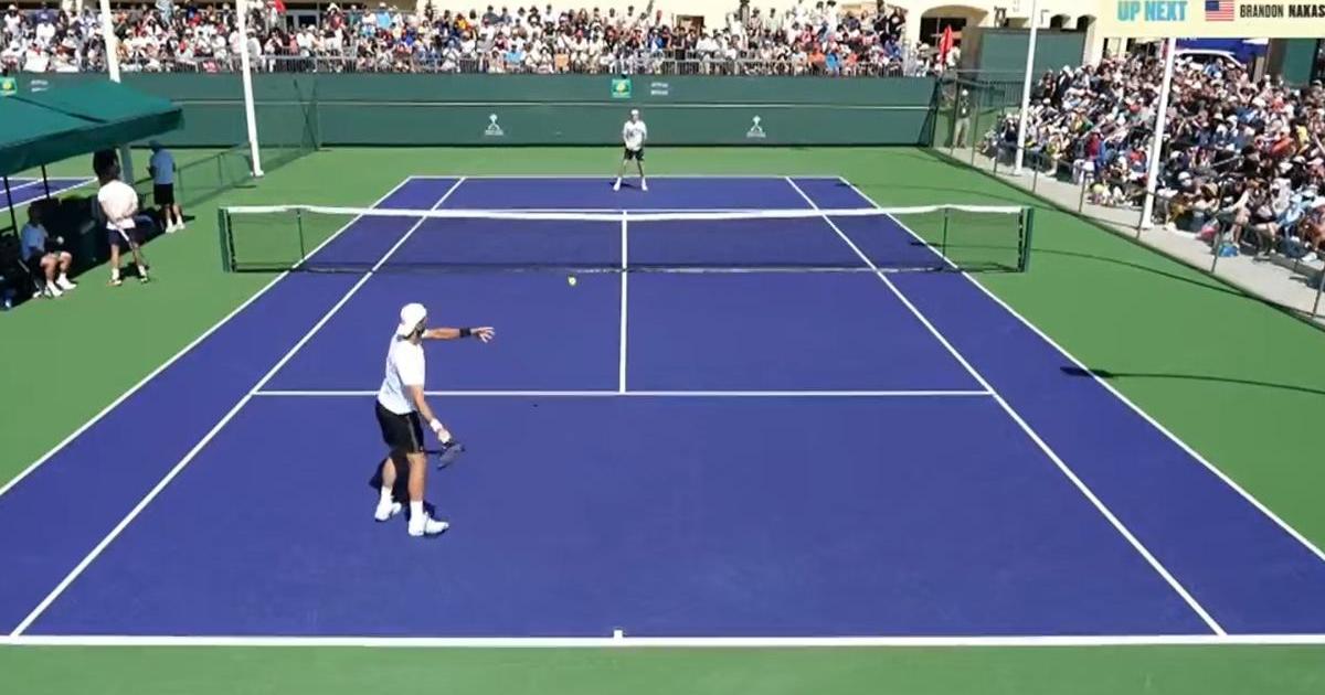 (VIDEO) 'Nacho' Buse entrenó junto a Djokovic 