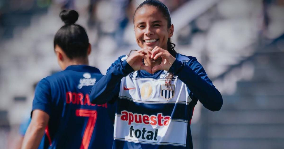 Alianza Lima goleó por 5-0 al Flamengo FBC y es líder de la Liga Femenina