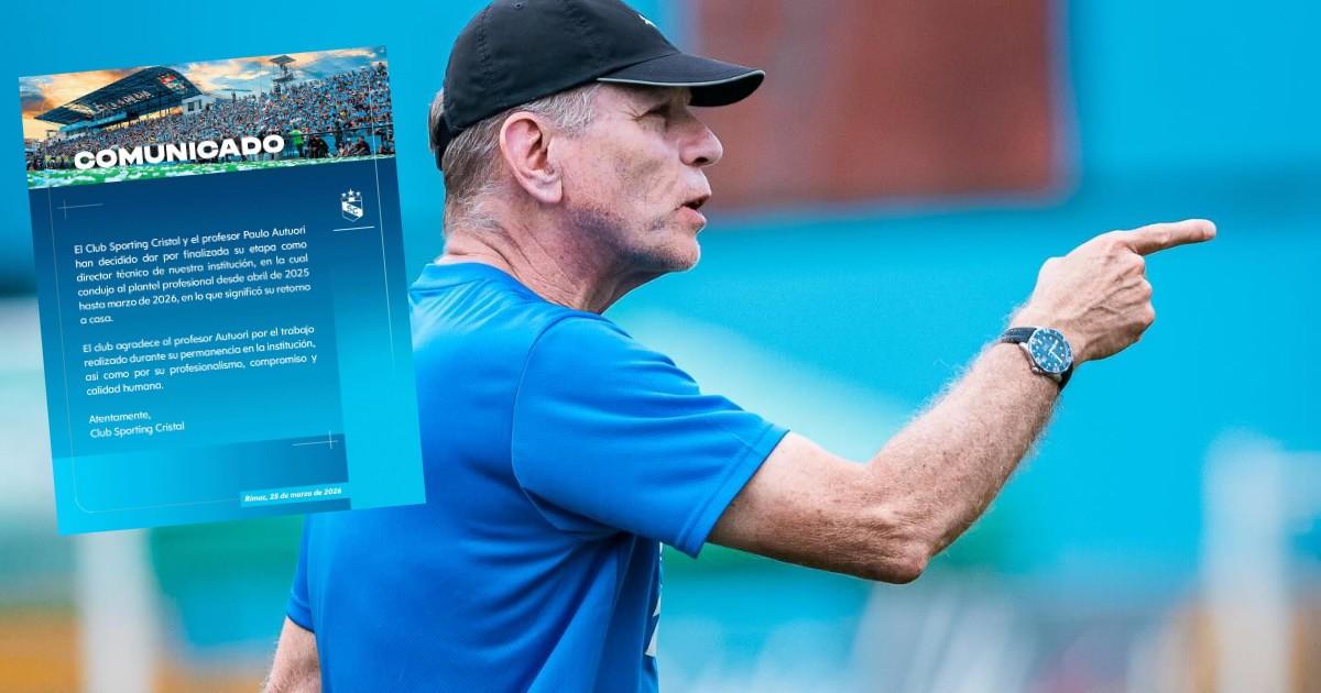 NO VA MÁS: Cristal confirmó la salida de Paulo Autuori
