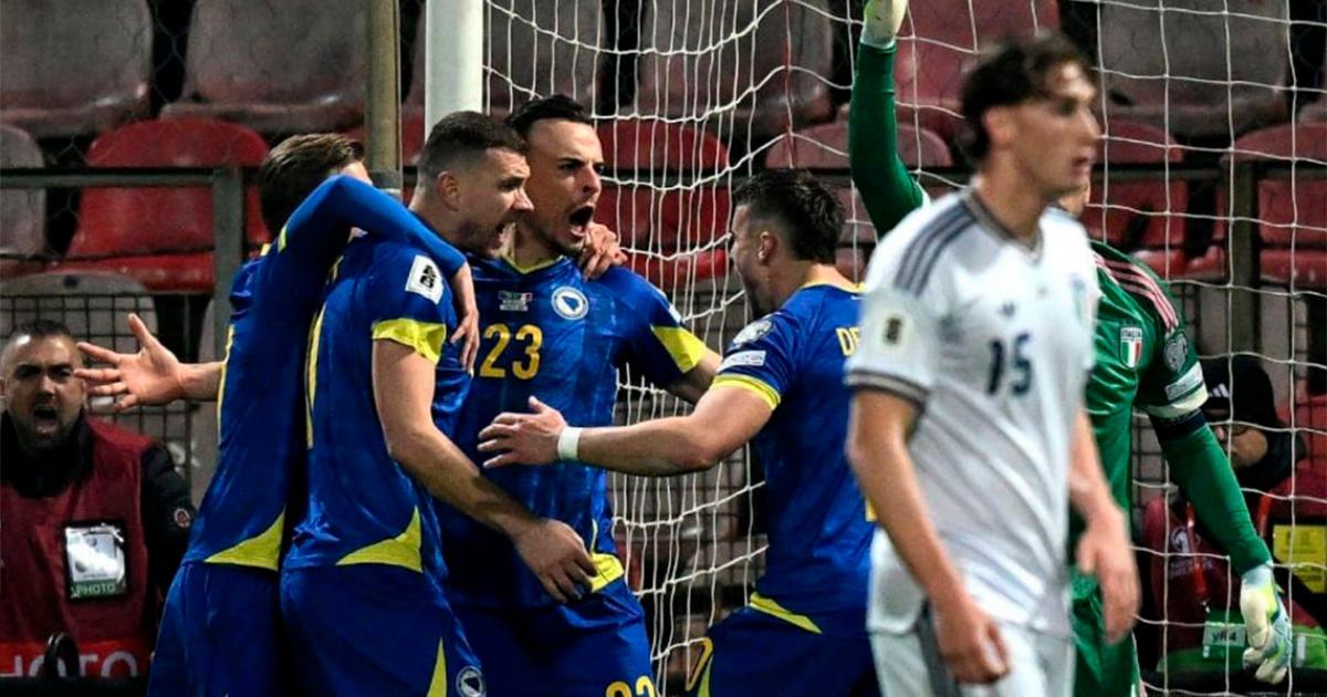 ¡Histórico! Bosnia se impuso en penales ante Italia y se metió al Mundial 2026