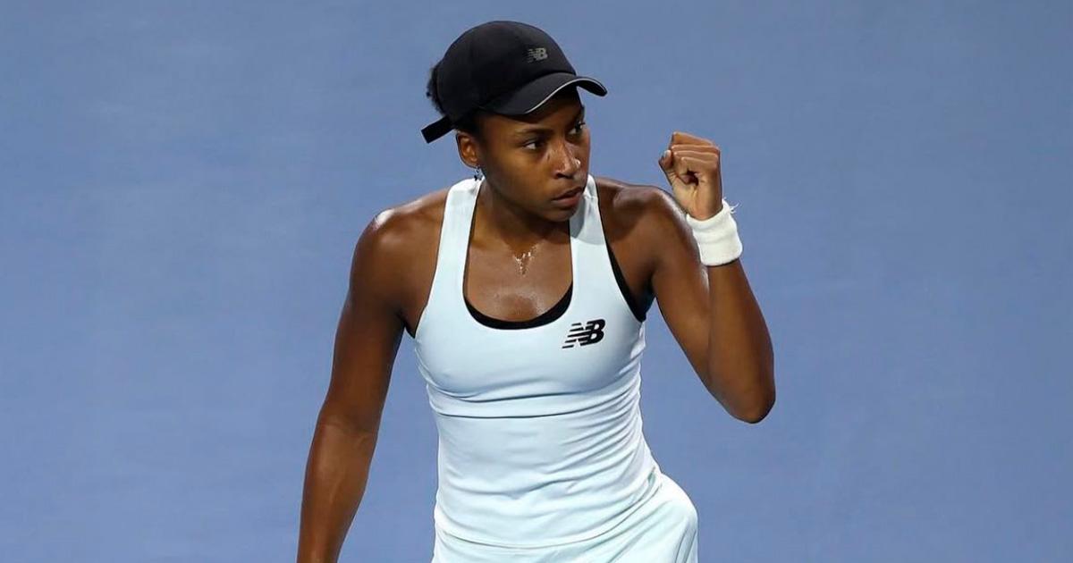 Coco Gauff es la primera finalista del Miami Open