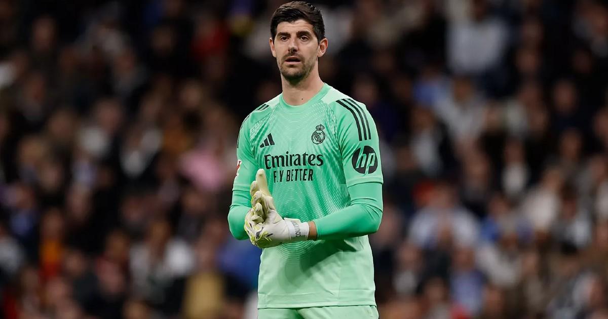 Real Madrid confirmó la lesión de Courtois