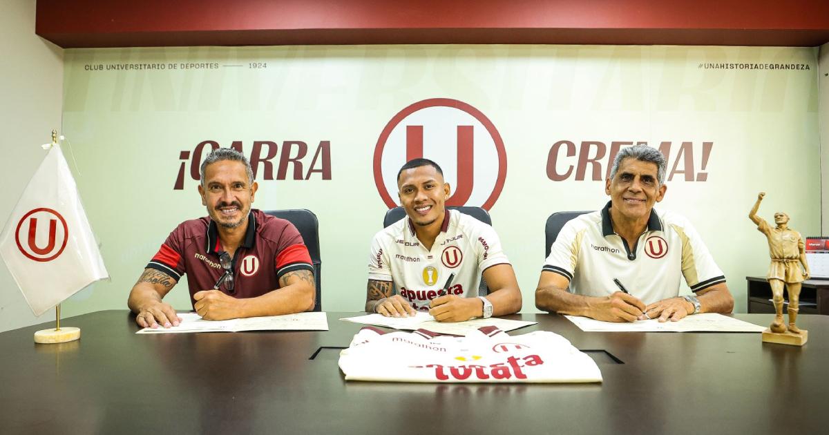 (VIDEO) Bryan Reyna fue oficializado como refuerzo de la 'U'