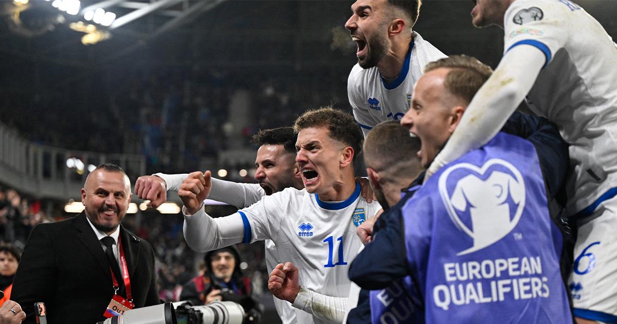 Kosovo quiere seguir haciendo historia y jugará la final del repechaje europeo